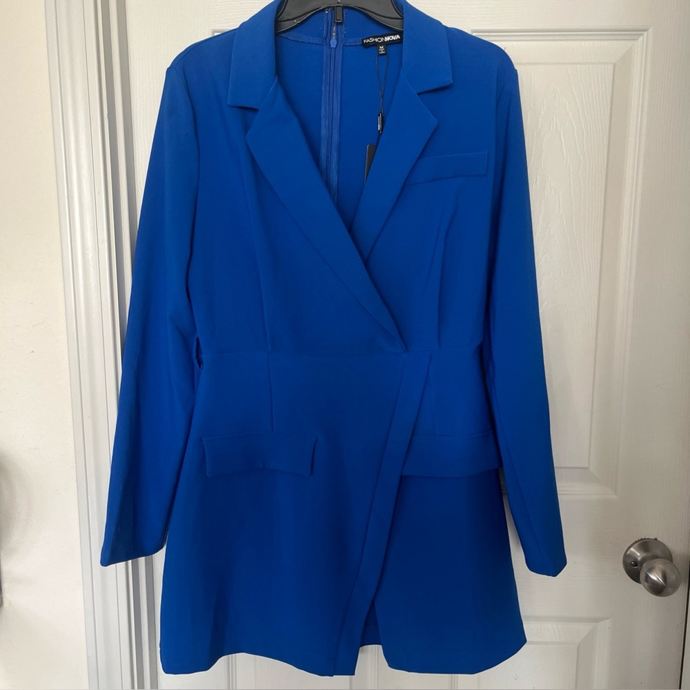 Fashion nova blue dress